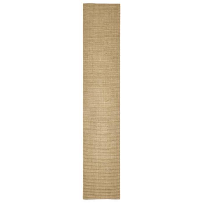 VidaXL Tapis Sisal naturel 66x350 cm 136303