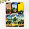 Farm Vehicle Tractor Silicone Cover for Apple iPhone 17 Pro XS Max Air XR 6 Plus X 5 + SE 2022 SE2 6+ Coque Phone Case