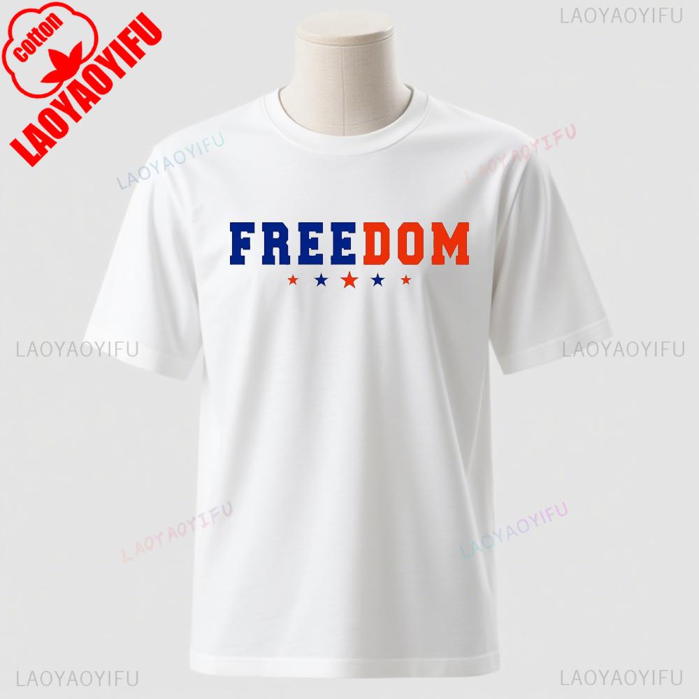Charlie Kirk Tshirt Freedom Memorial Tribute Patriotic Sweatshirt Hoodie Rest In Peace True Patriot Pray For Him Cotton Shirts