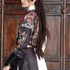 Chinese Tang Dynasty Style Hanfu Round Neck Robe Men and Women Couples Flying Fish Clothes