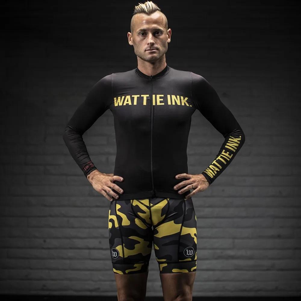 Wattie Ink Cycling Jersey Set MTB Uniform Bike Clothing Summer Breathable Cycling Clothes Bicycle Shirt Ropa Ciclismo Bib Pants