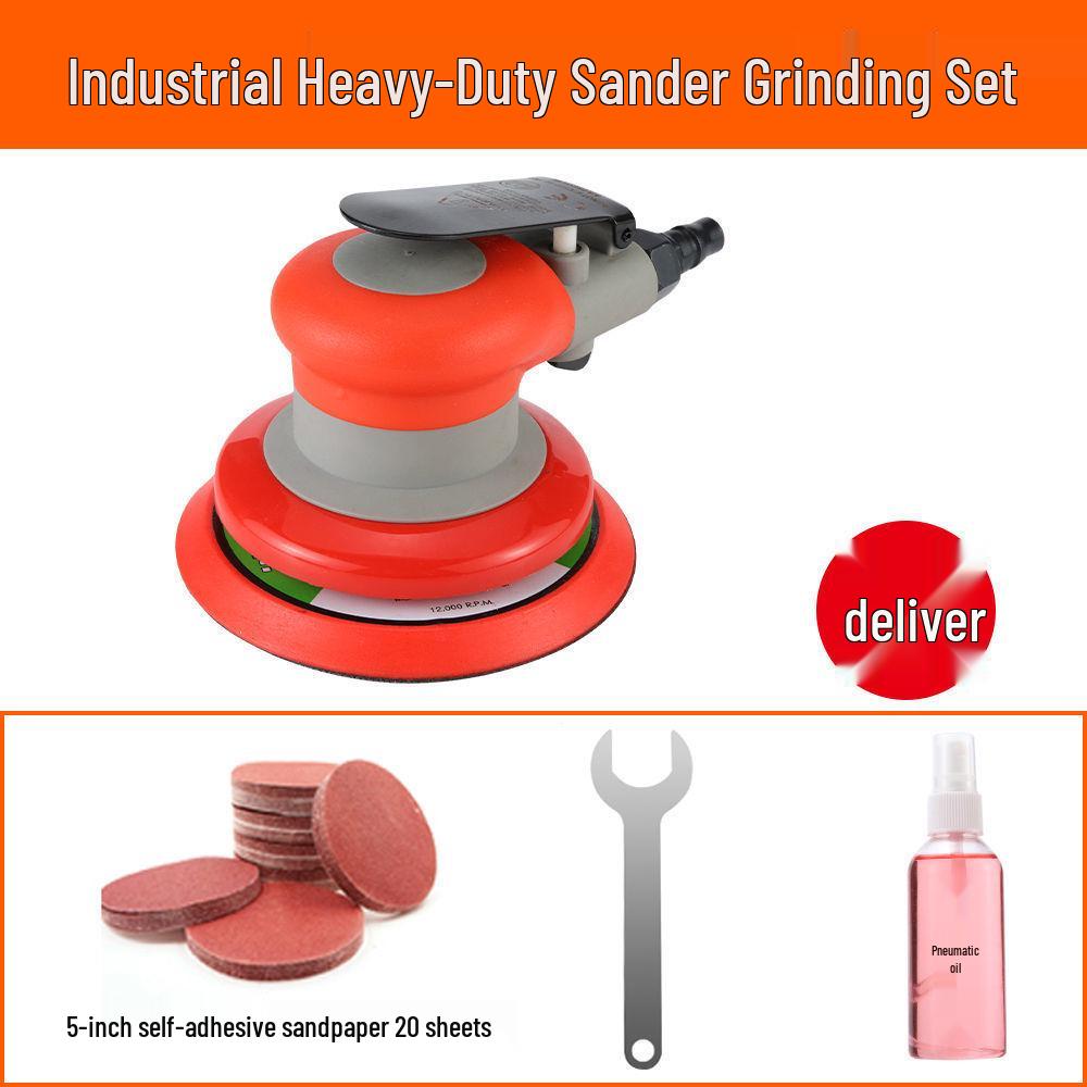 5-inch Pneumatic Car Polisher & Grinder Tool