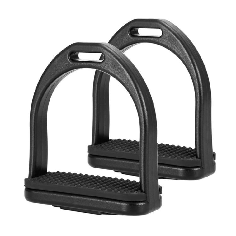 Weather-s Resistant Plastic Stirrups Equipped With Nons-s-s-s Skid Rubber Pads For Secure Mounting And Durability