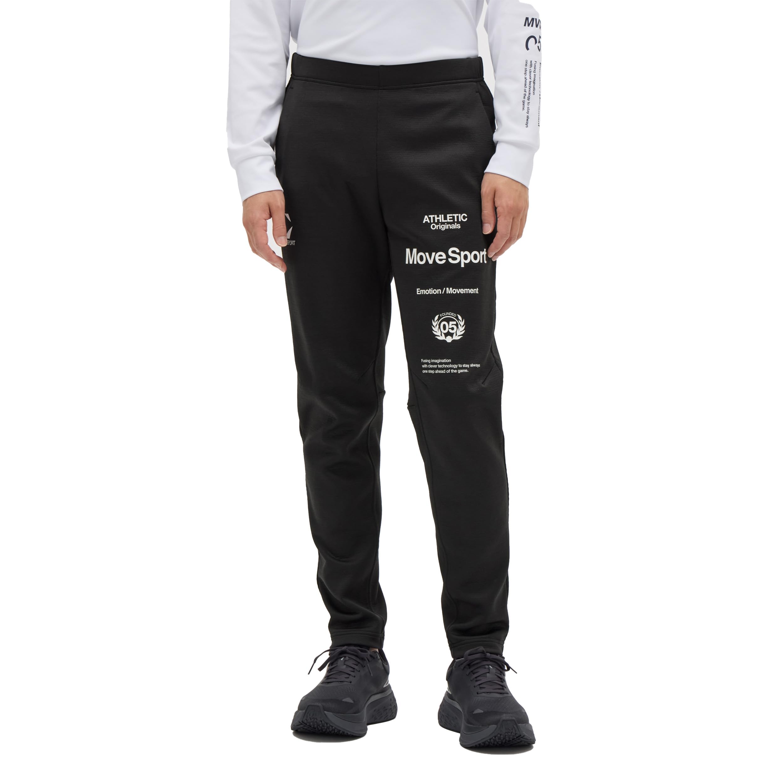 Move Sports Descente Активные костюмы DRY Аутентичные спортивные брюки, которые носит Юки Высокая и легкая подвижность Идеально подходят для и ST5FPZ40M BK00 Брюки, Исикава. дышащий,