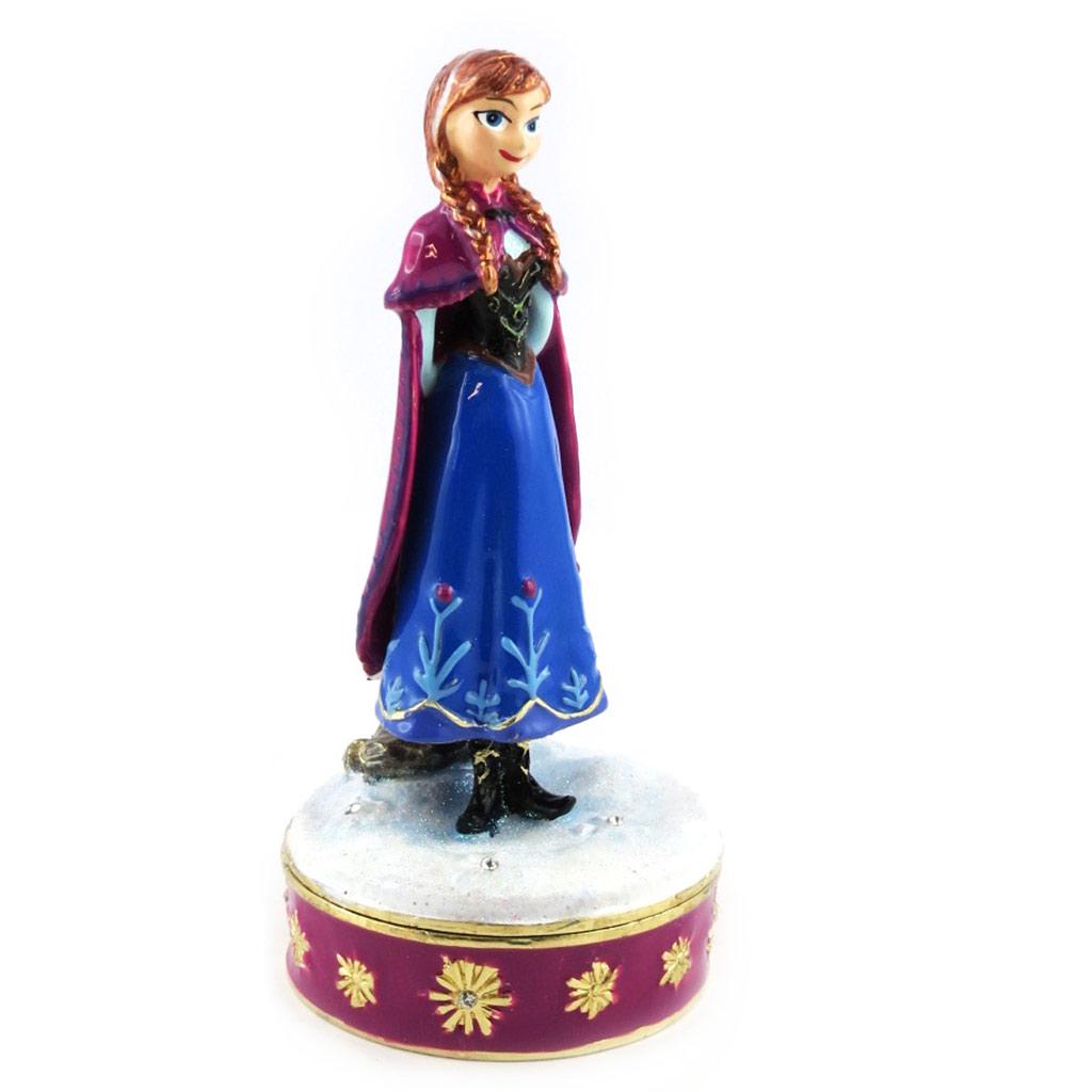 Reine Des Neiges [M4027] - Jewelry Box 'Frozen- Reine Des Neiges' Blue Violet (Anna)