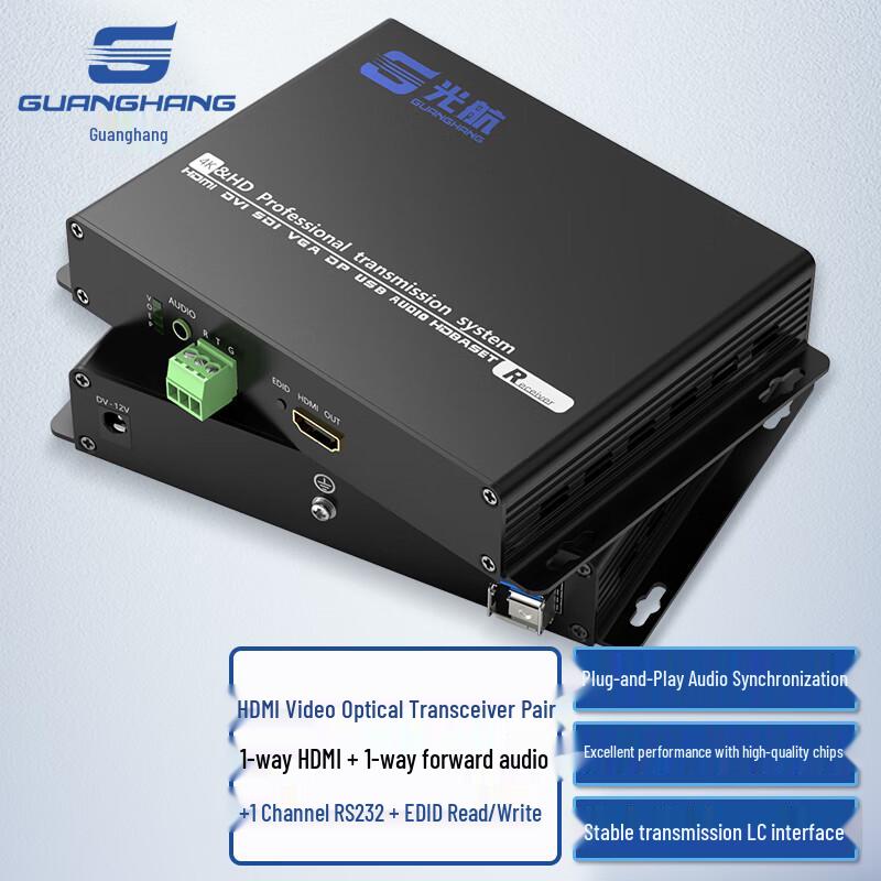 Guanghang HDMI Fiber Optic Extender & KVM Systems