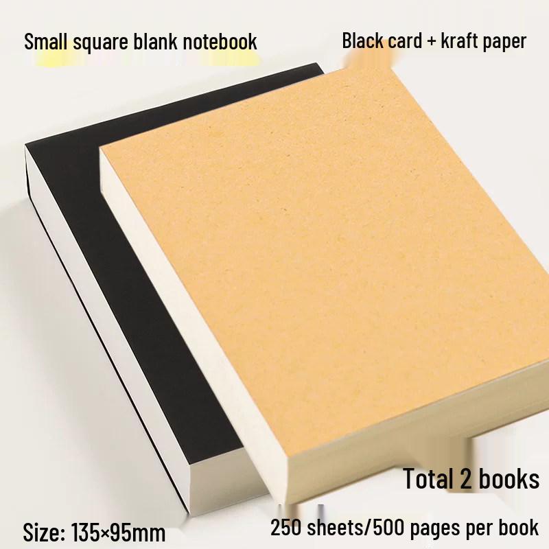 A6 Square Brick Draft Book: Tearable Sticky Memo Pad