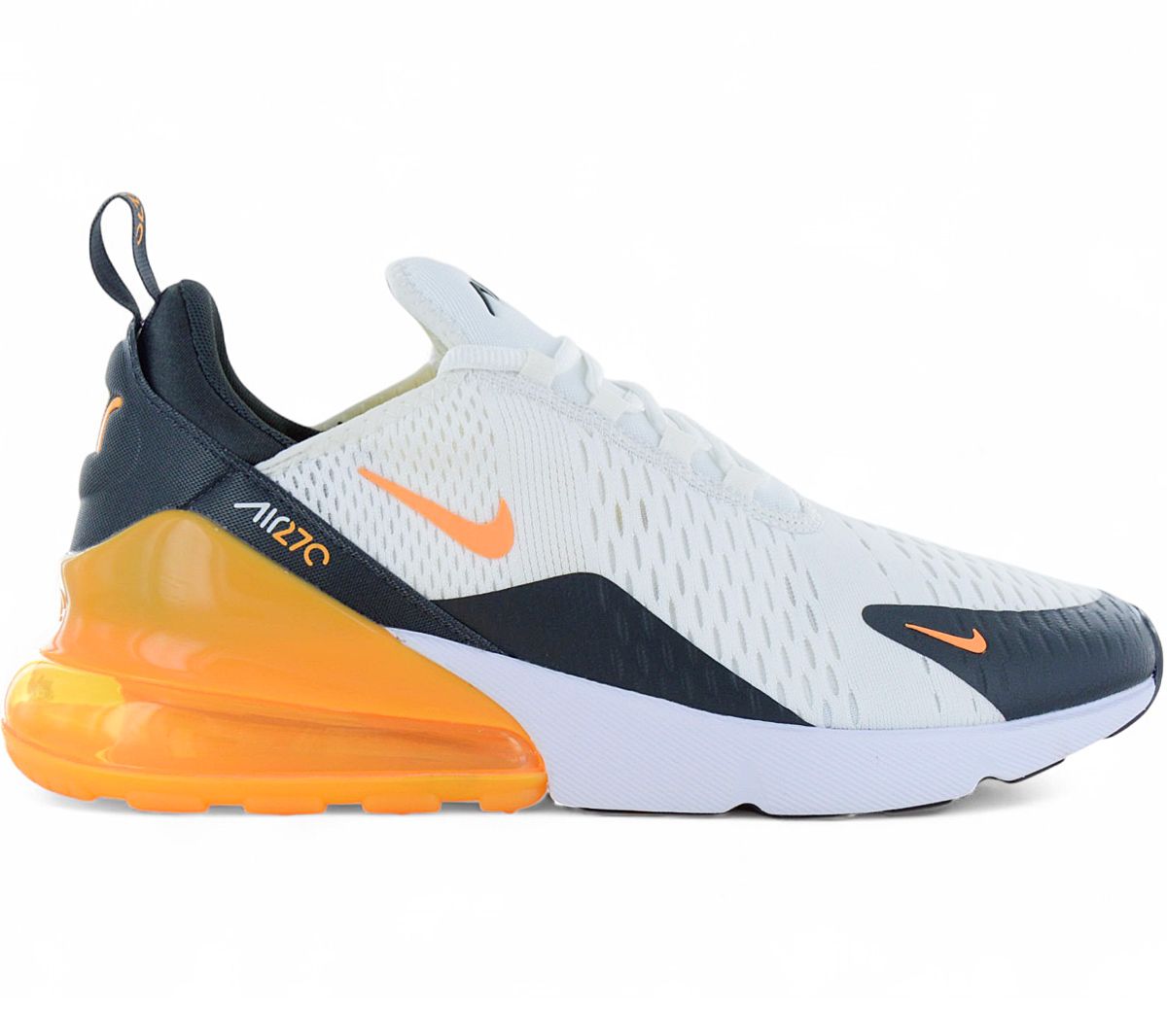 

Nike Air Max 270 - Мужские кроссовки обувь Бело-оранжевые AH8050-114 ОРИГИНАЛ EU 42.5 US 9 белый