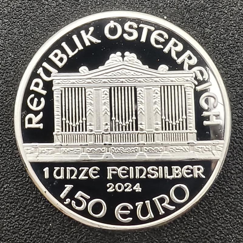 Austria Vienna Philharmonic Orchestra 2024 Commemorative Gold & Silver Coin Medal