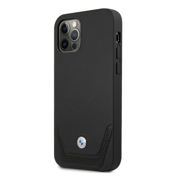 Bmw Bmhcp12Lrswpk Case Iphone 12 Pro Max6,7 Black/Black Hardcase Leather Perforate