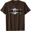 Mountain Landscape Reflection Forest Trees Outdoor Wildlife T-Shirt