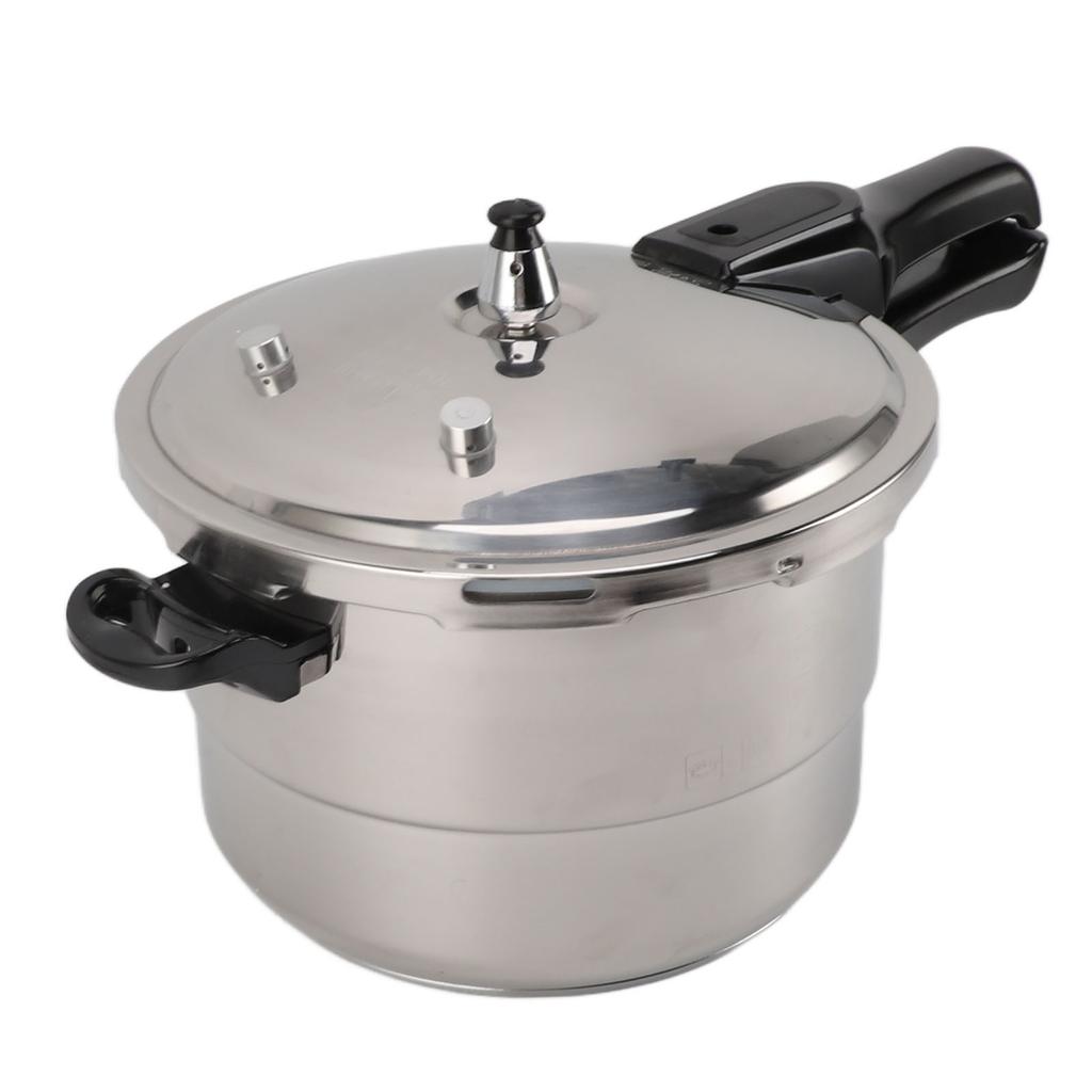 Pressure Cooker 304 Stainless Steel Thickened Universal Anti Stick Coating with Steam Rack Stovetop