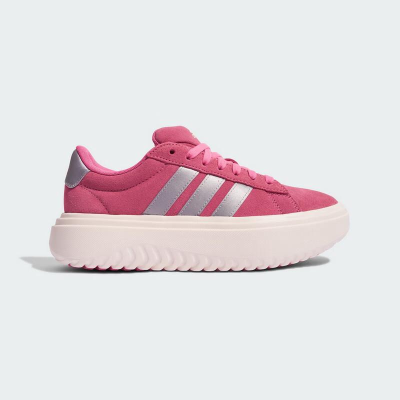 Женские повседневные кроссовки Adidas Grand Court на платформе 39