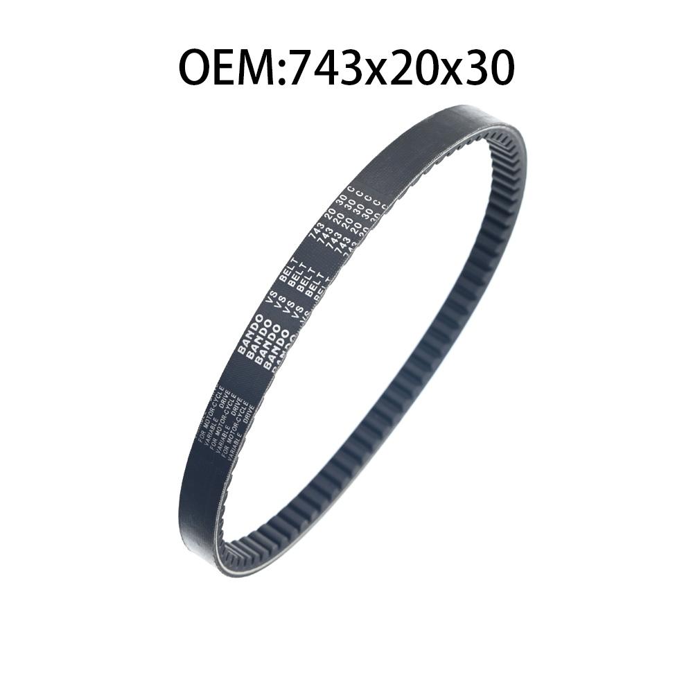 Motorcycle Parts 743x20x30 Drive Belt For GY6 125 Scooter Moped ATV Belt Quads Motorcycles 743 20 30 Belt