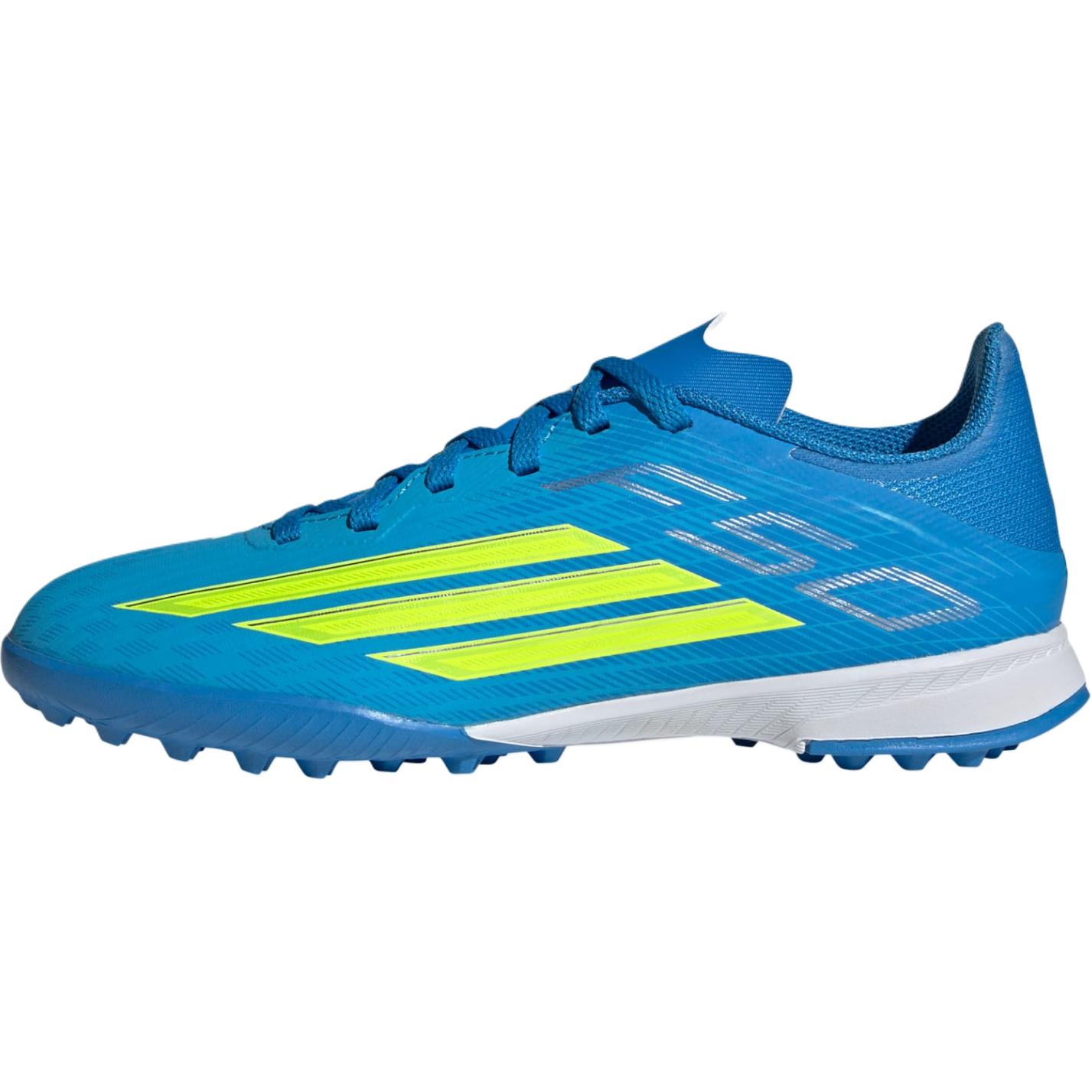 

Adidas F50 League Comfortable Breathable Support High-Top Soccer Shoes Kids sneaker Bright-Blue JR9017 36