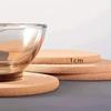 4pcs Cork Pot Mat Heat Resistant Round Pans Holder Bowl Placemats Worktop Saver Mat Cup Coasters Tableware for Kitchen Gadget