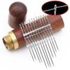 Vintage Style Sewing Needles: Household Steel Needles Set for Clothes, Quilts, Large-Eye & Fine Needles.
