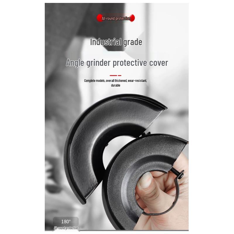 Thickened Dustproof Angle Grinder Guard for 100, 115, 125 Type Grinding Wheels