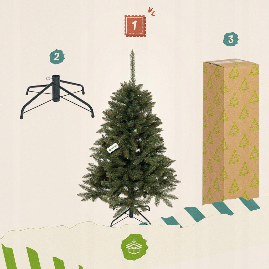 Artificial Christmas Tree Like A Life Caucasian Spruce 150 Dense As Real Beautiful