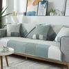 High Quality Printed Cotton Couch Pad Thick Quilted Anti Slip All Season Sofa Cover Living Room Decoration Sofa Dust Cover Cloth