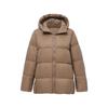 Winter sweet short loose white duck down thickened light down jacket loose small bread jacket women