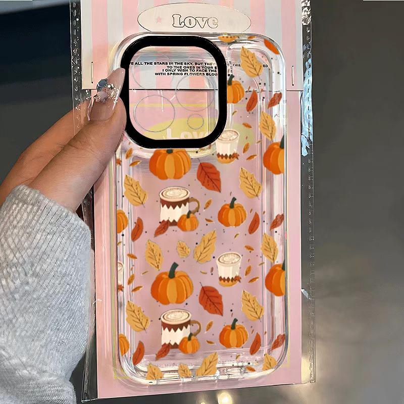 

Fall Pumpkin Phone Case for Xiaomi Redmi Note 14 13 12 11 Pro Plus 4G 5G 12S 11S 10S 10 9 9S 8 Redmi 10C Halloween Style Cover Redmi Note 13 Pro 4G