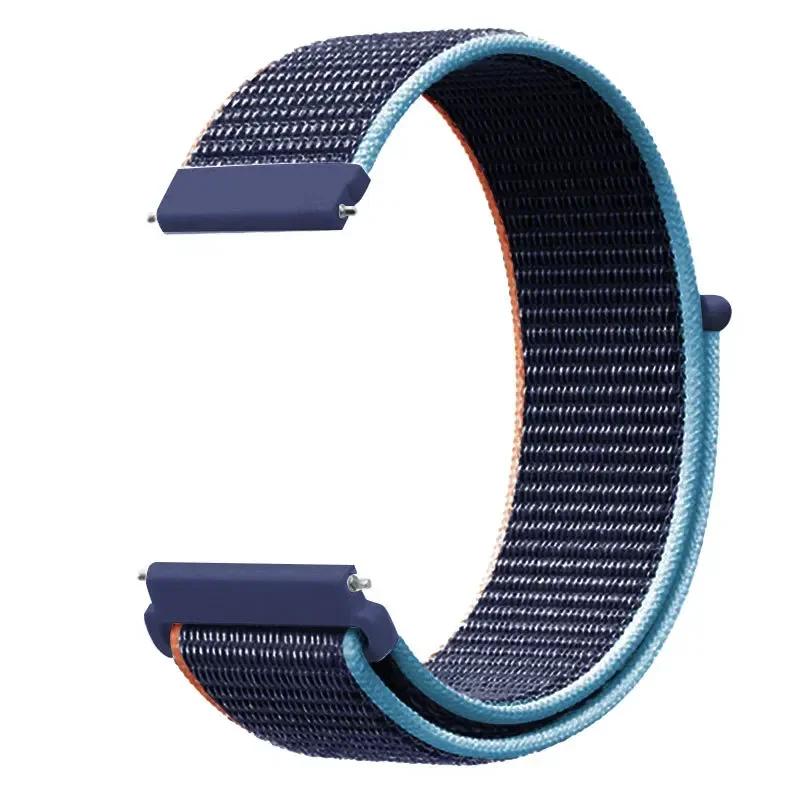 20/22mm Nylon Loop Strap For Amazfit Balance Smartwatch Replacment Bracelet Sport Watchband Correa For Amazfit Balance Watchband