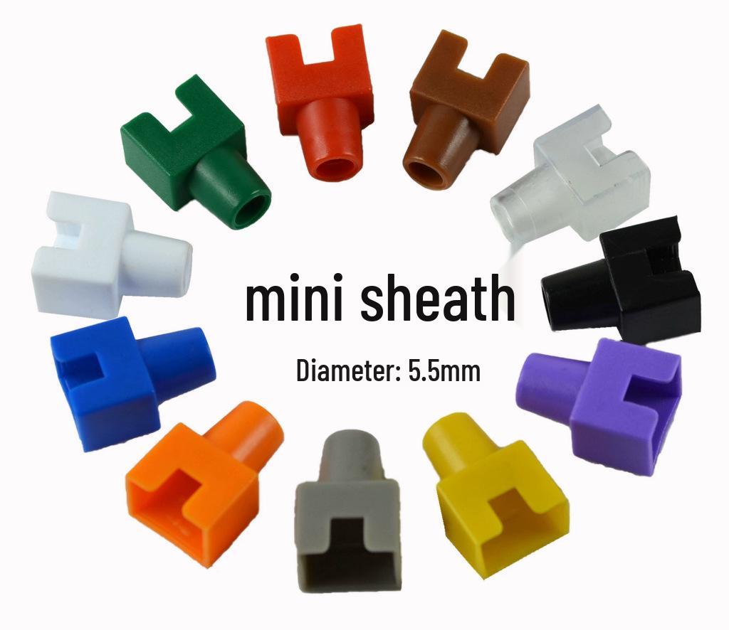 Protetores de Cristal de Rede RJ45 Coloridos, Cat 6, Pacote de 1000, Opcional em Dez Cores