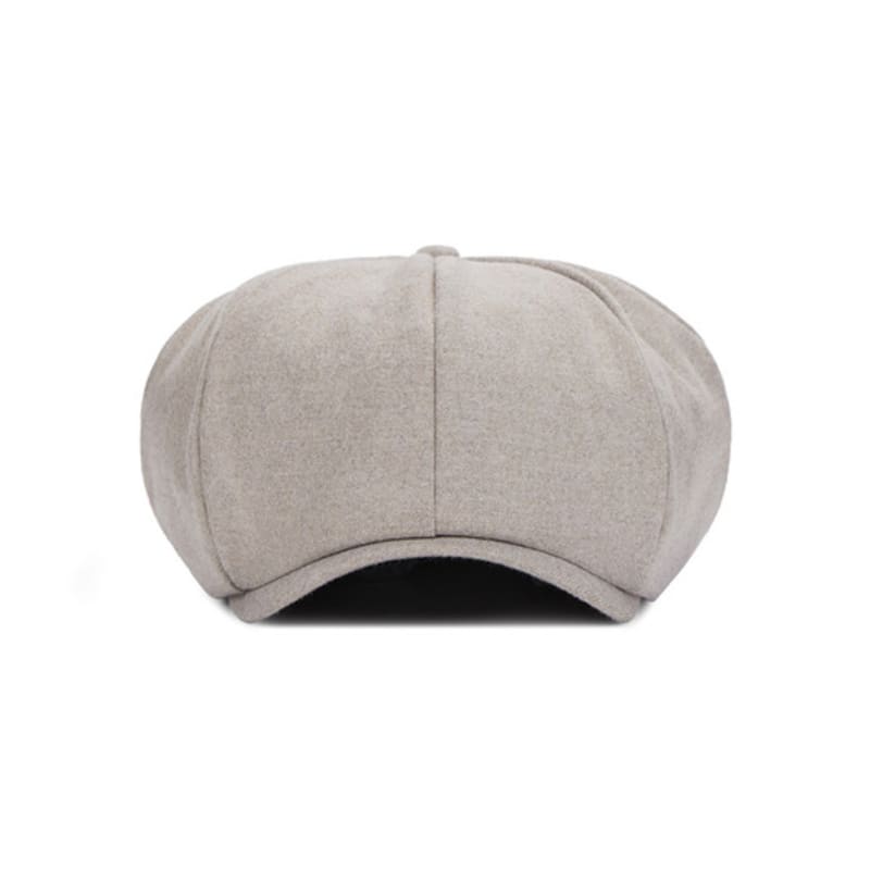 VARZAR Logo Easy Fit Newsboy Cap Warm Top