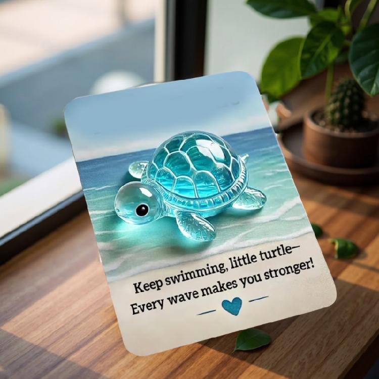 Tiny Tortoises Resin Miniature Pocket Animal Figurine Desk Decoration for Wedding Baby Showers Kid Birthday Party Favors