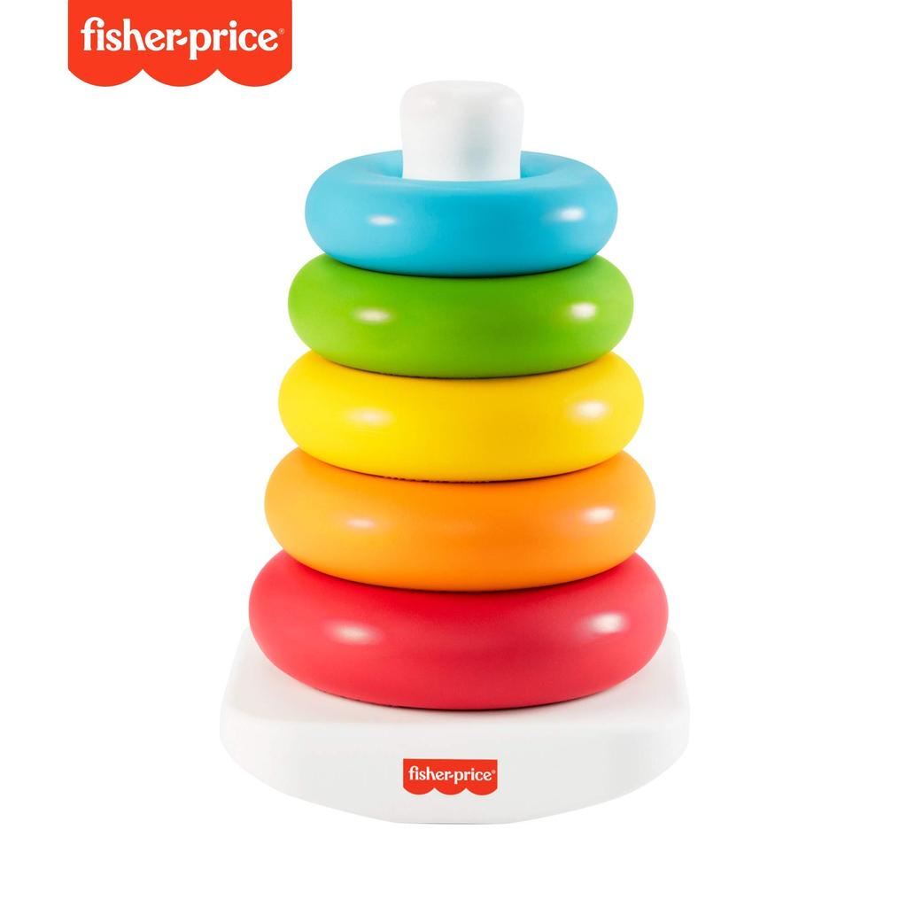 Mattel Fisher-Price Rocking Tower (Eco) [6 months and up] [Educational Toy] [Gift] GYW19