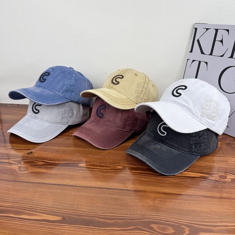 Baseball Cap Women, New Spring-Summer Street Style, Face-Slimming Casual Hats Men Kpop Dad Hat Sunshade