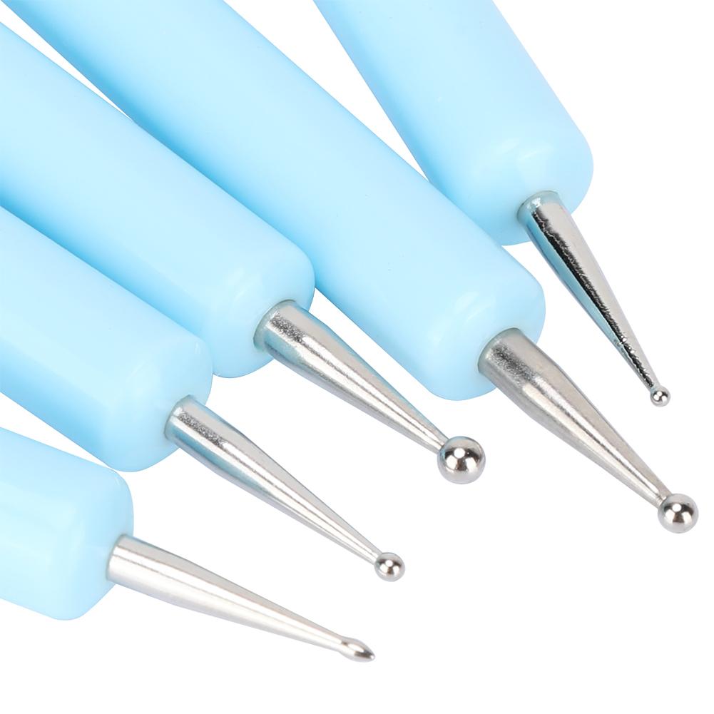 5pcs Clay Sculpting Tool Set Silicone Head Sculpture Tools Shapers Accessory