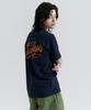 MAGOODGAN Swagber 3594 Vintage Clothing Semi-Overfit Navy Short Sleeve Tee