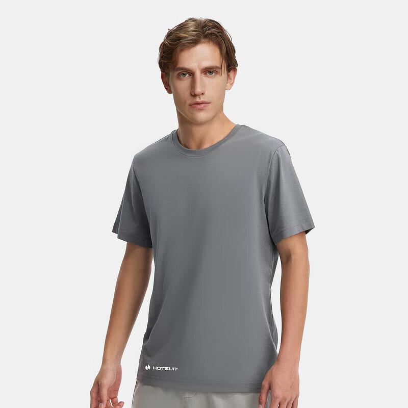 HOTSUIT Men s Summer Cooling Lightweight Short Sleeve T-shirt M