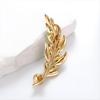 Ladies' crystal wheat brooch, crystal wheat bundle brooch, fashion accessory.