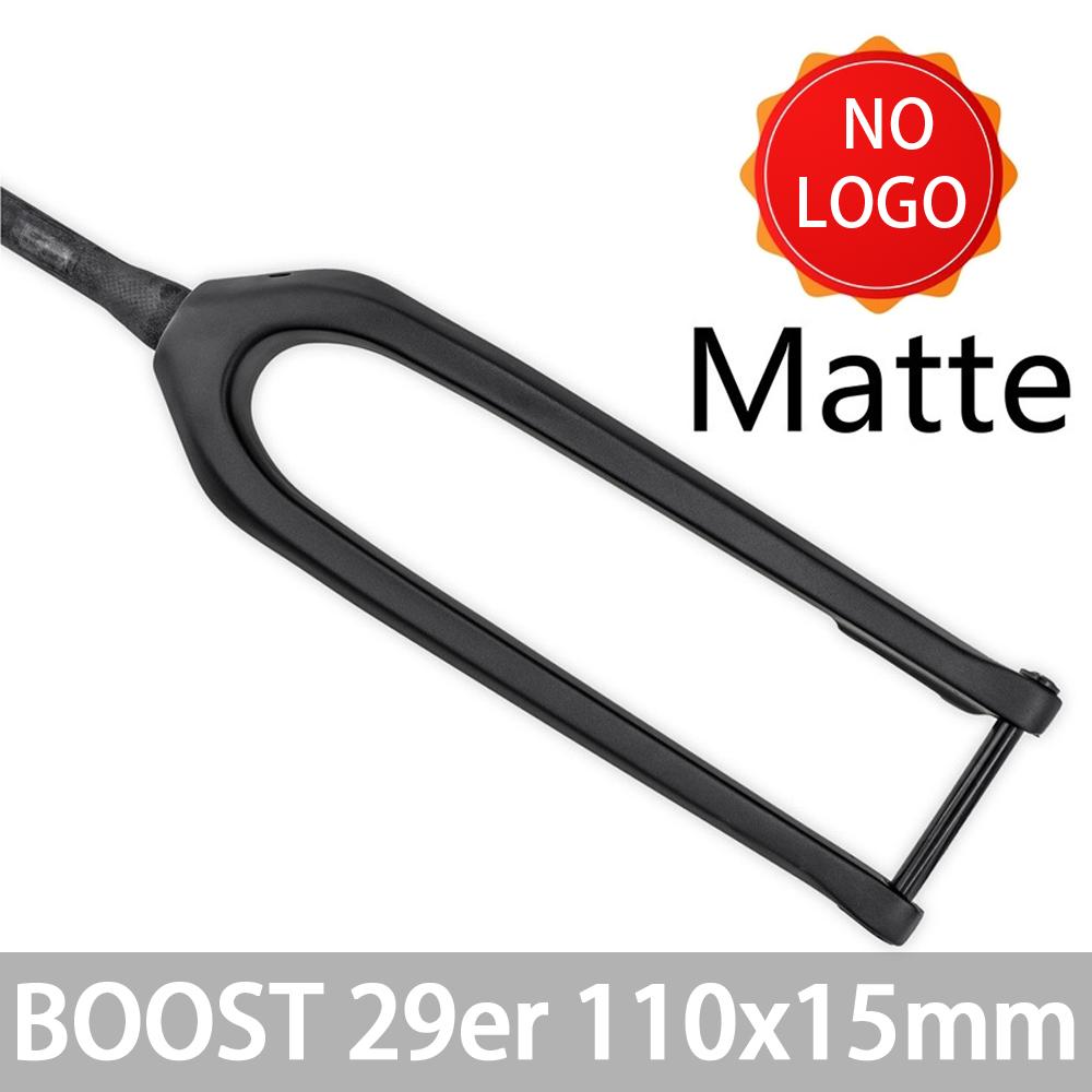 Carbon MTB Rigid Fork 29 Boost 110 Mountain Bike Front Fork 29 er Carbon 700C Disc Brake Tapered Tube Cycling Bicycl Fork 29er