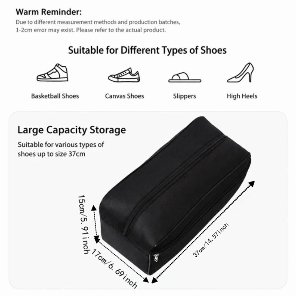 Oxford Fabric Sneaker Storage Pouch Waterproof Travel Shoe Organizer Portable Shoe Bag Sports
