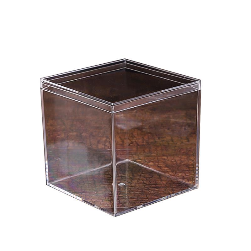 Clear Square Acrylic Candy and Slime Box for Weddings