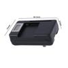 quality US Plug LCD Indicator Screen USB Port Mobile Battery Charger Desktop Charger LCD Display