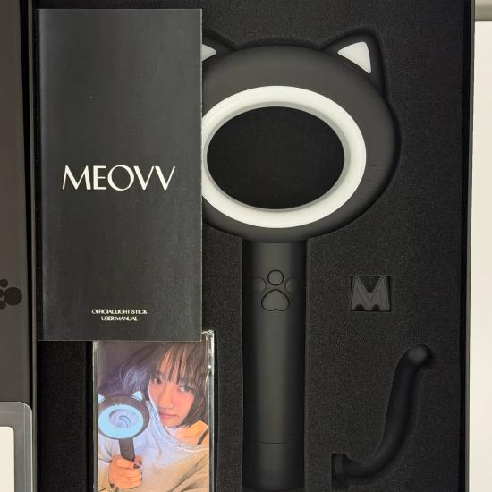MEOVV Offizieller Lightstick Musicplant Vorteil Photokarte Enthalten K-POP Light Stick