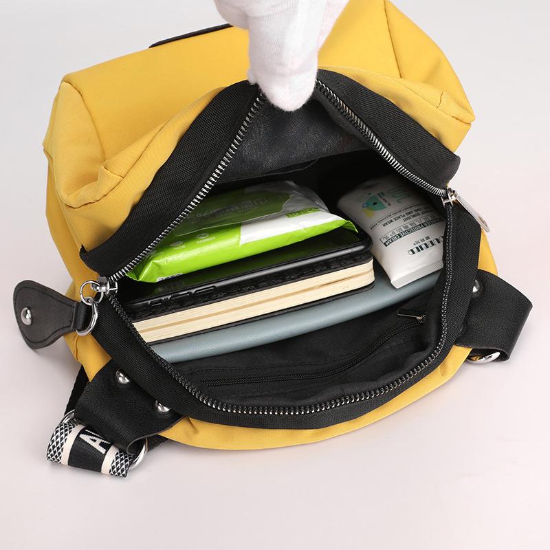 High Capacity Women's Canvas Sports Bag Oxford Waterproof Messenger Bags Small Sports Shoulder Bag