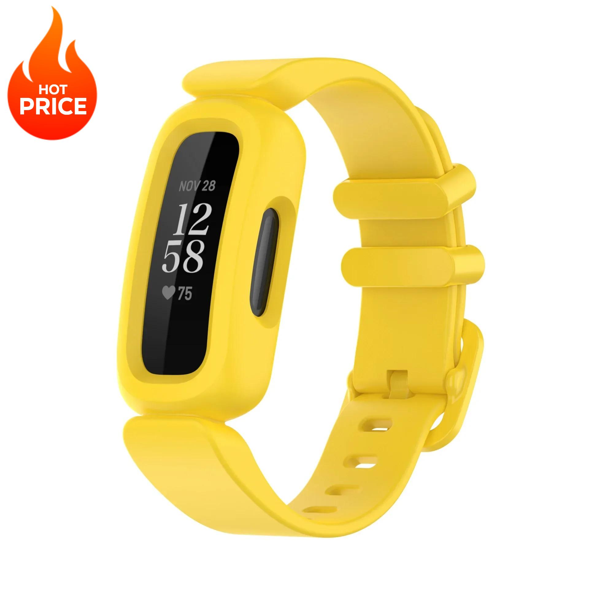 

New Strap For Fitbit Ace 3 Kids Watch Band Bracelet Soft Silicone Replacement Wristband For Fitbit Inspire 2 Ace3 Classic Correa For fitbit inspire2