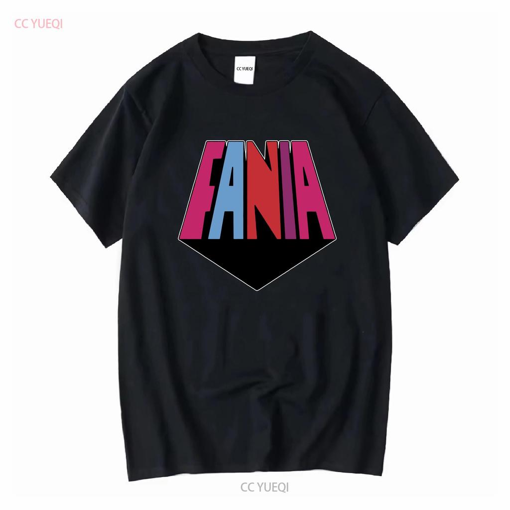 FANIA ALL STARS Latin Salsa Retro Vintage T Shirt Long or Short Sleeves Vintage Washed Homme Soft Stylish Versatile