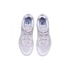 Li Ning Cushioning Breathable Low top Running Shoes Women's Light Gray Purple ARHR136-2