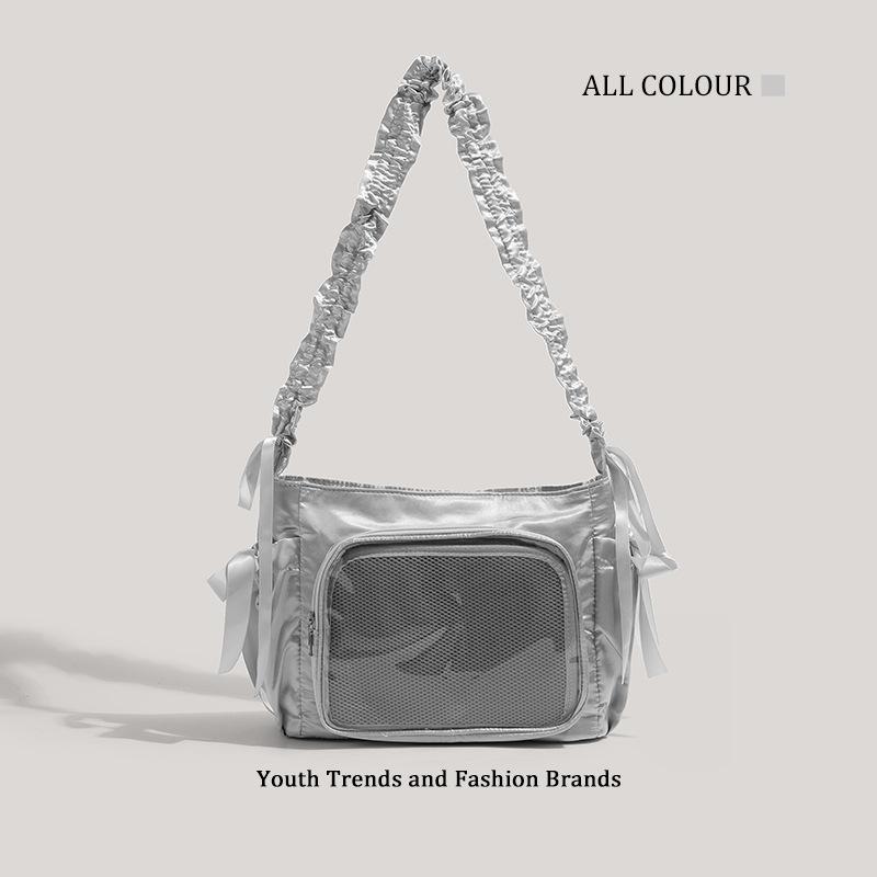 

New Secondary Large-capacity Fashion Shoulder Bag Female Transparent Tote Bag