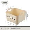 Wutuo Kitchen Sink Strainer Basket with Handle