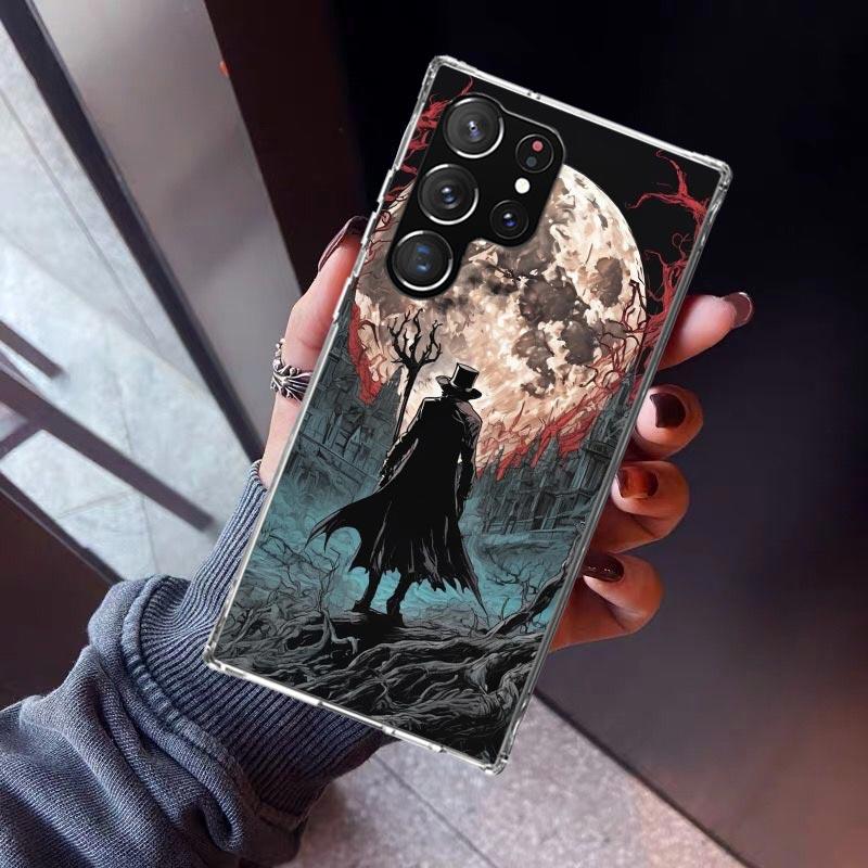 Bloodborne Game Phone Case For Samsung Galaxy S23 S24 S25 Edge S26 Ultra S22 + S21 Plus S20 FE Cover Silicone Print Shell Galaxy