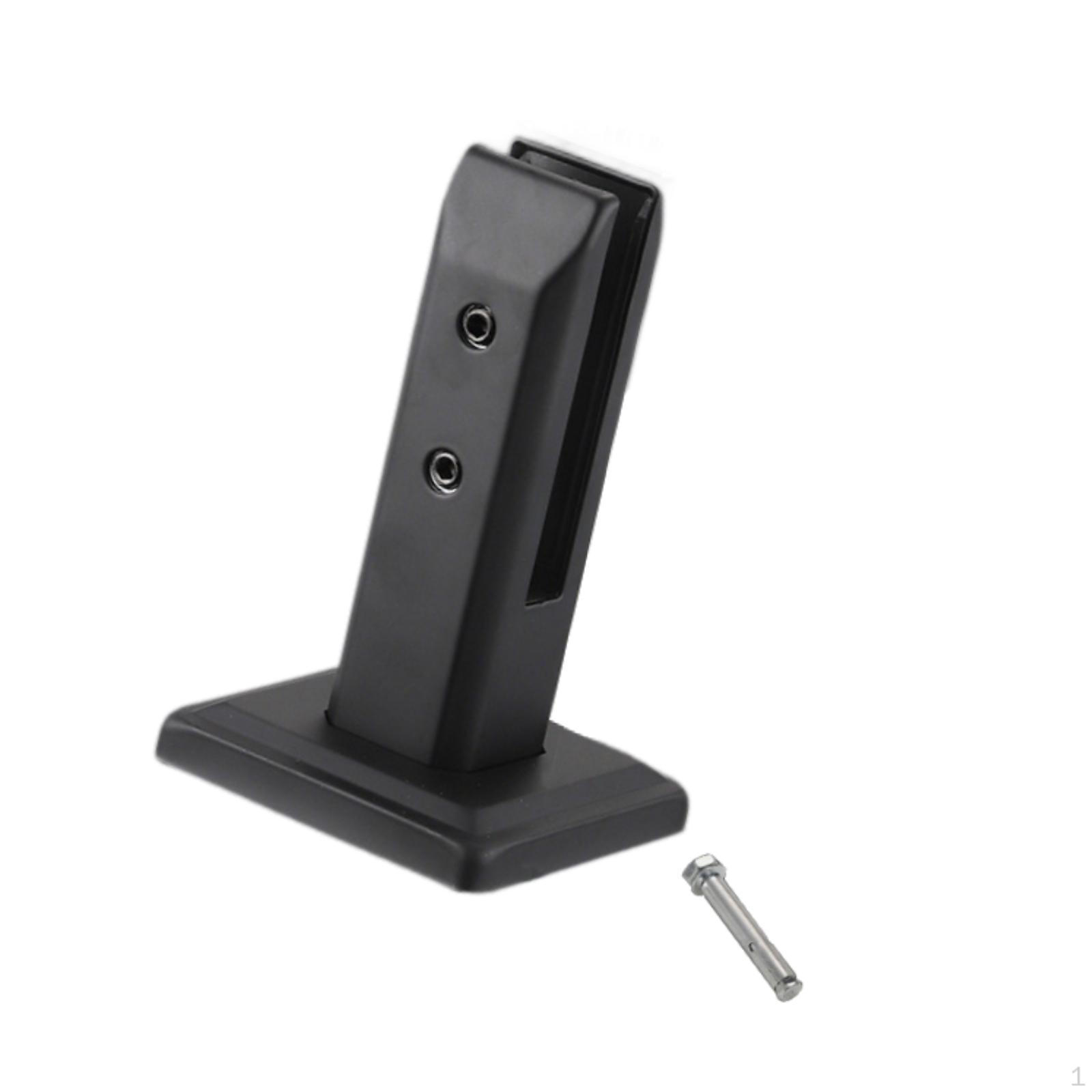 

Стеклянный зажим-зажим, простая установка кранов, кранов для ограждения бассейна для террасы и сада Black