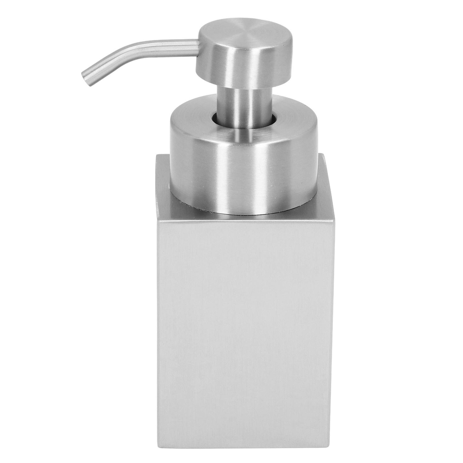 

Foaming Soap Dispenser Stainless Steel Shower Gel Shampoo Dispenser with PP Pump Head for Bathroom Kitchen Laundry Room